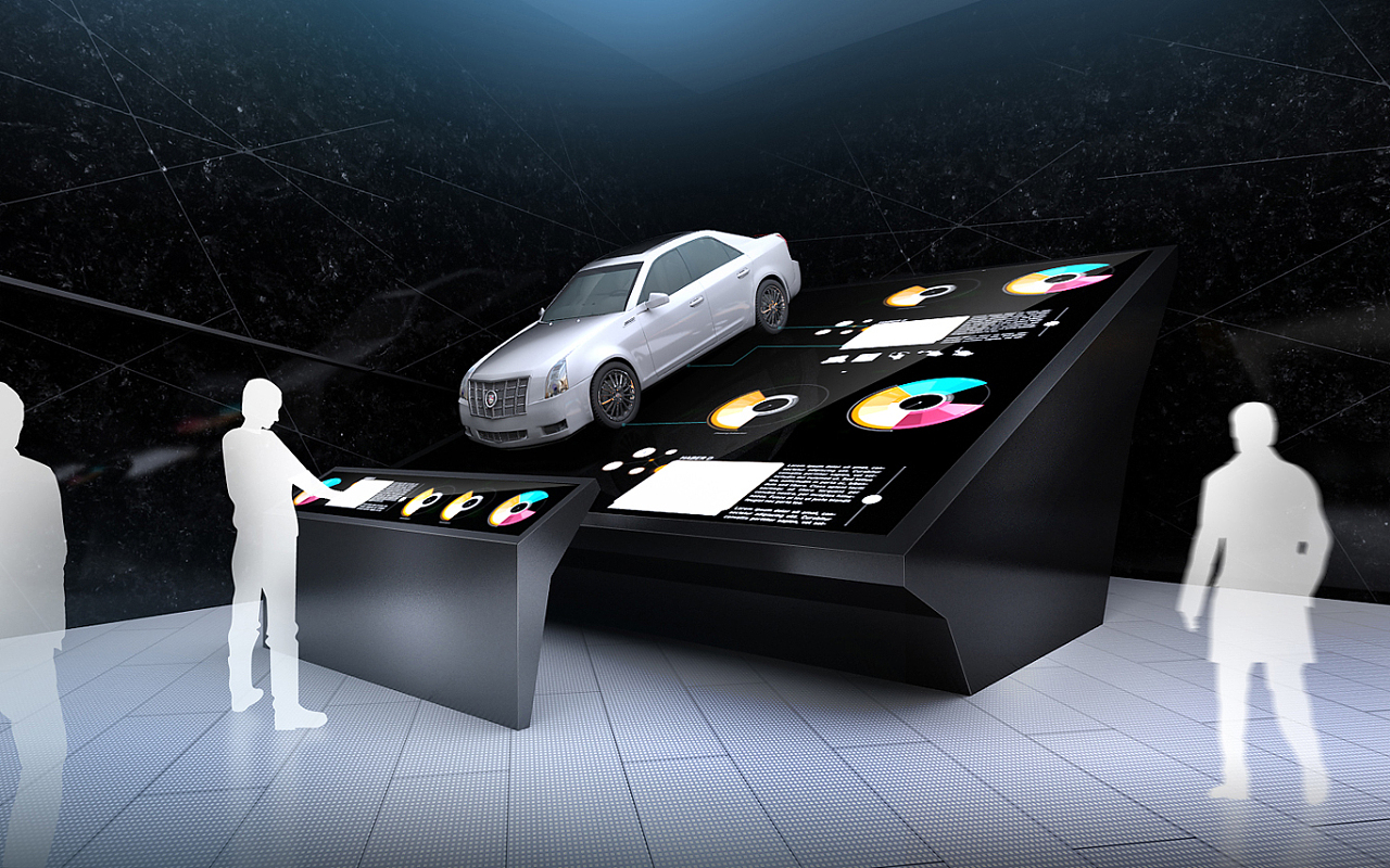 空間與多媒體 上海車展SGM空間設(shè)計(jì)與多媒體設(shè)計(jì)的融合創(chuàng)新